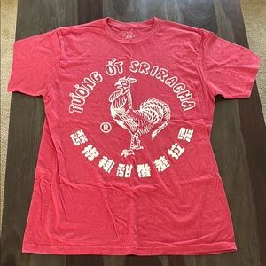 Sriracha Red Graphic T-Shirt